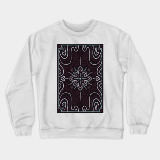 Tarot Card Backing Seaside Crewneck Sweatshirt